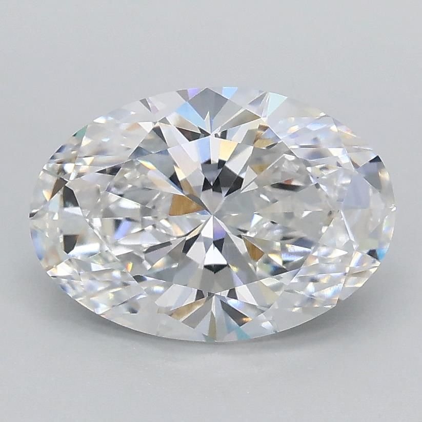 1.59ct D VVS2 Rare Carat Ideal Cut Oval Lab Grown Diamond