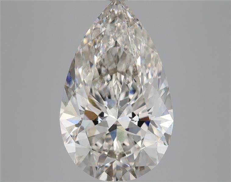 5.20ct I VS1 Rare Carat Ideal Cut Pear Lab Grown Diamond