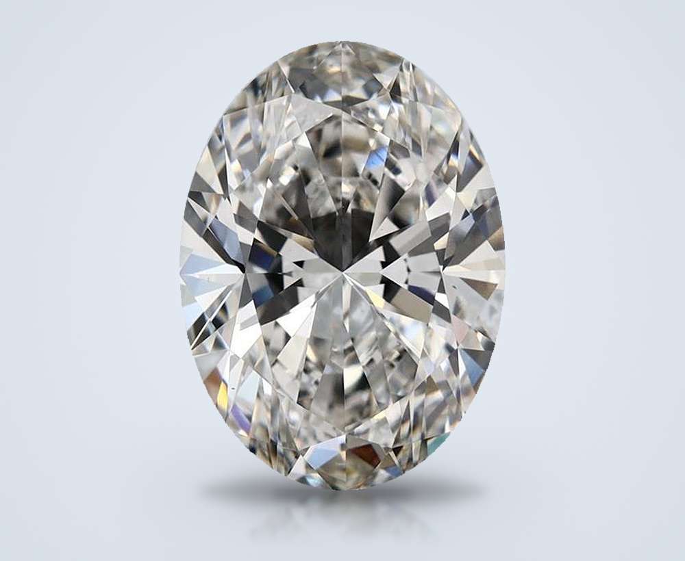 5.11 Carat Oval Lab Diamond