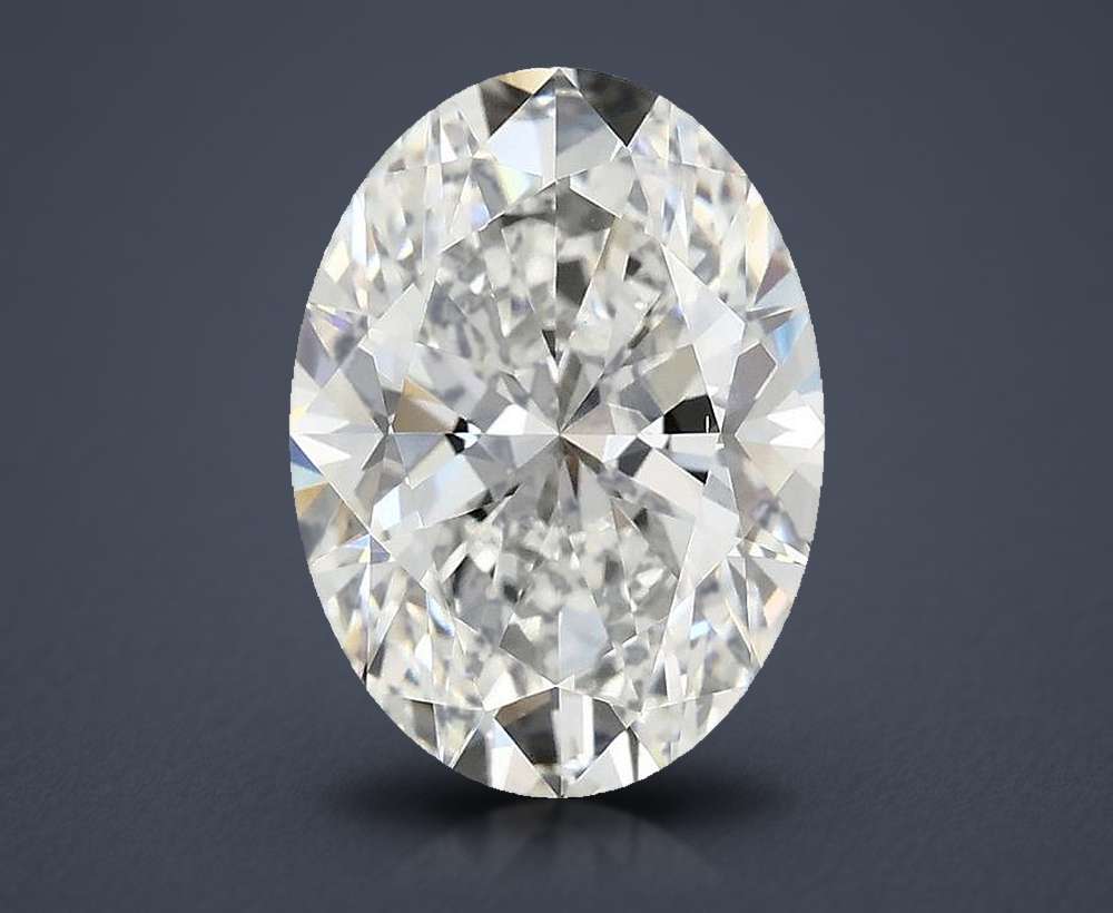3.79 Carat Oval Lab Diamond