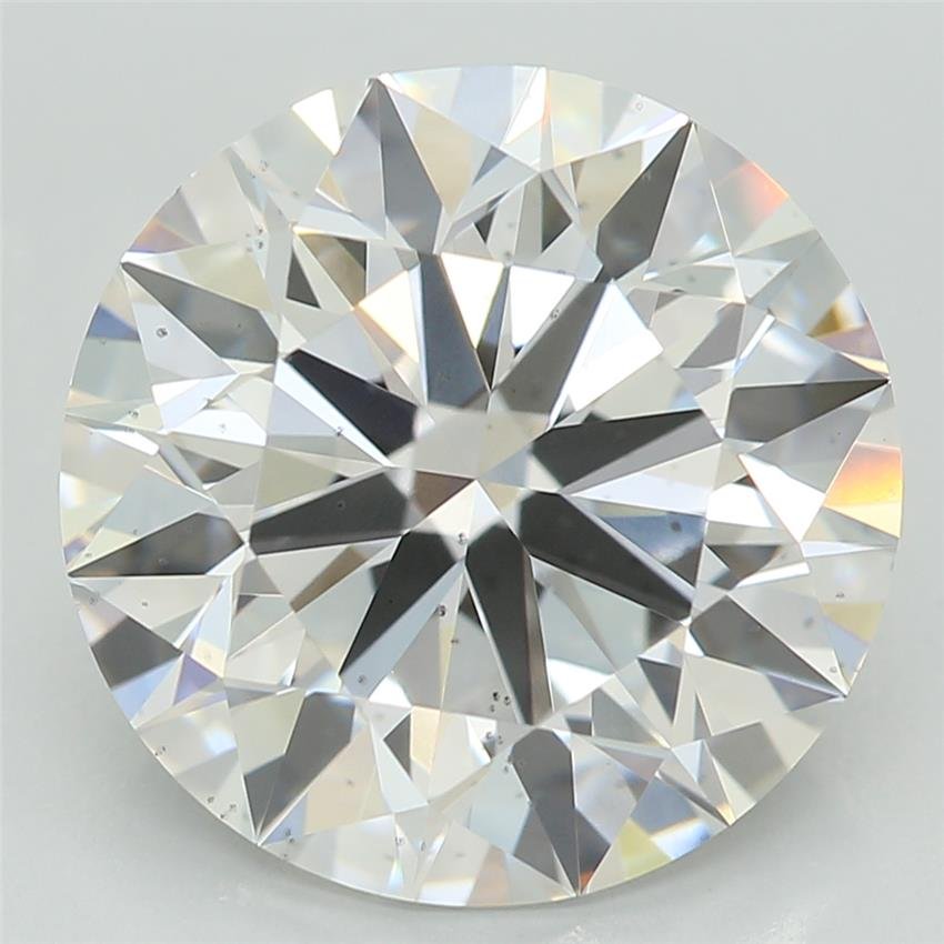 4.02ct E SI1 Rare Carat Ideal Cut Round Lab Grown Diamond