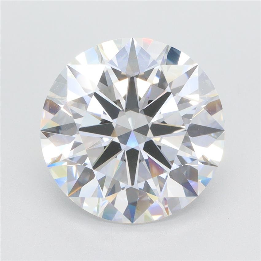 5.30ct D VVS2 Rare Carat Ideal Cut Round Lab Grown Diamond