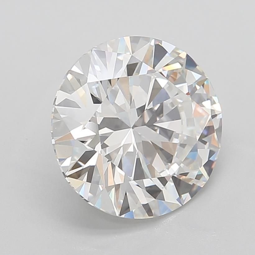 8.07ct F VVS2 Rare Carat Ideal Cut Round Lab Grown Diamond