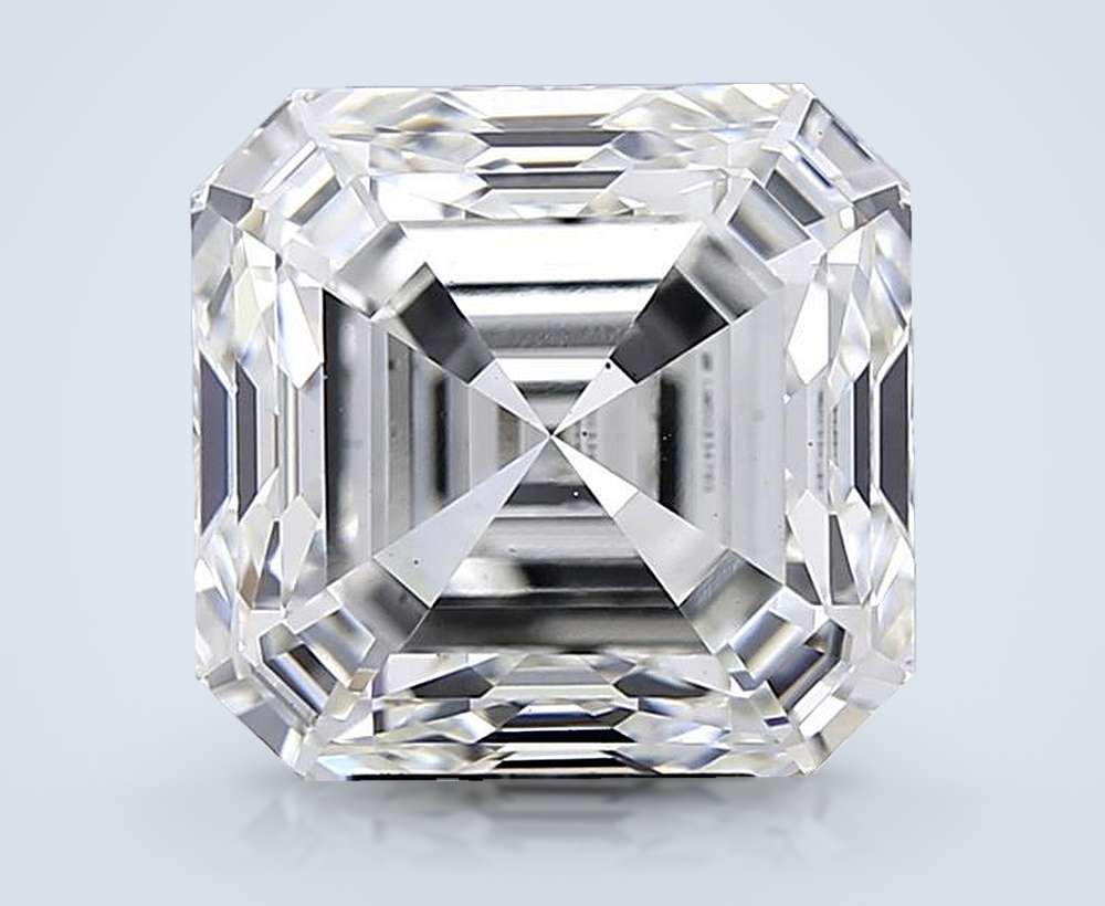 7.03 Carat Asscher Lab Diamond