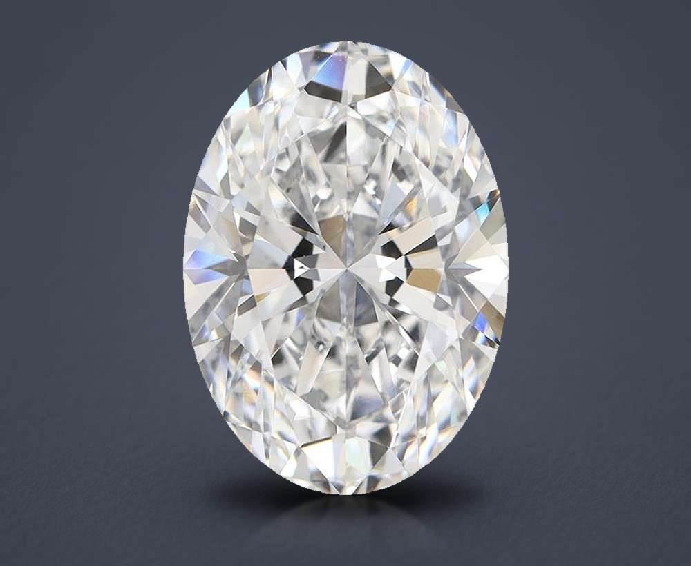 7.10 Carat Oval Lab Diamond