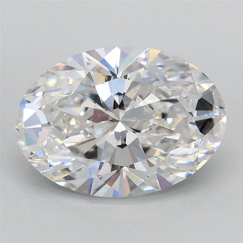 2.52ct E VVS2 Rare Carat Ideal Cut Oval Lab Grown Diamond