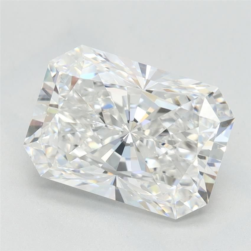 2.54ct D VVS1 Very Good Cut Radiant Lab Grown Diamond