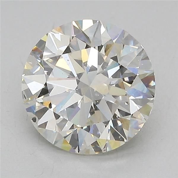 2.61ct I SI1 Excellent Cut Round Lab Grown Diamond