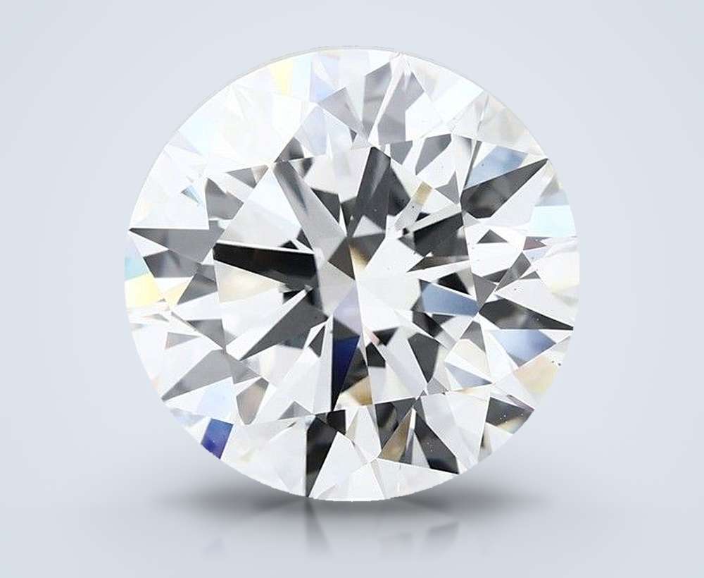 8.04 Carat Round Lab Diamond
