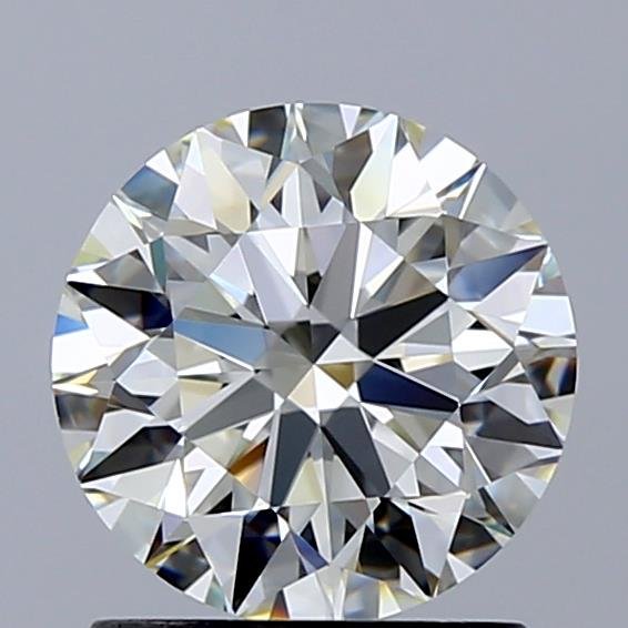 1.36ct K VVS1 Rare Carat Ideal Cut Round Diamond