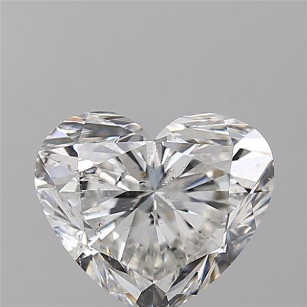 2.09ct F SI2 Rare Carat Ideal Cut Heart Diamond