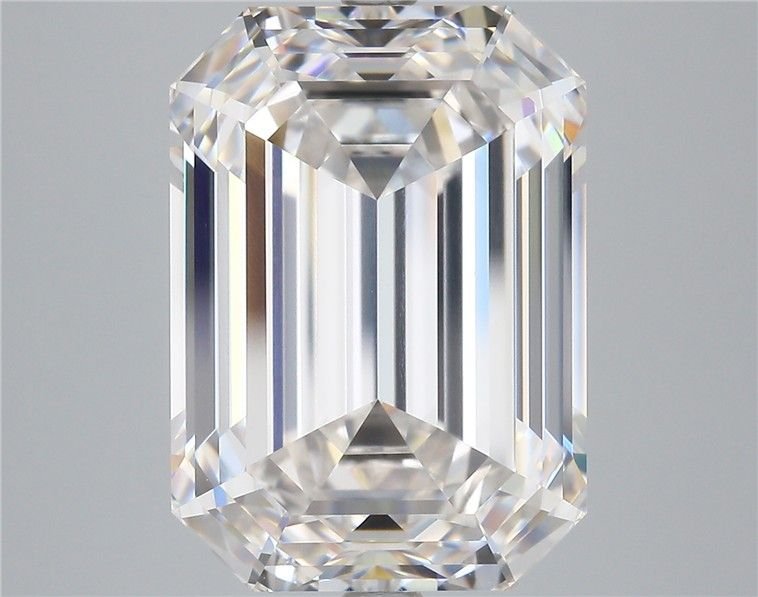 10.13ct I FL Excellent Cut Emerald Diamond