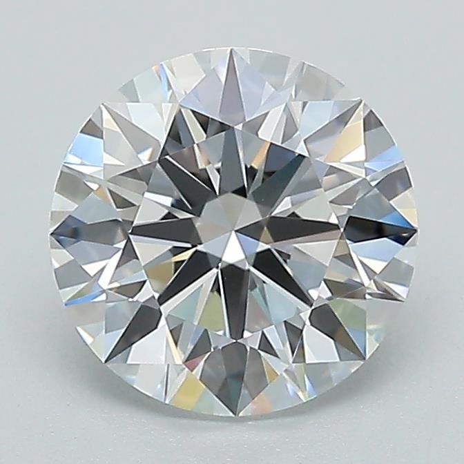 1.57ct D VVS2 Rare Carat Ideal Cut Round Lab Grown Diamond