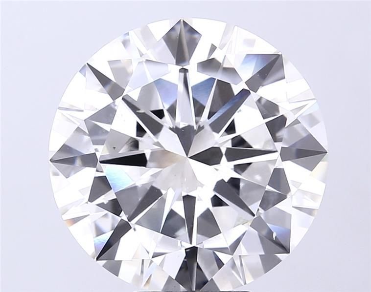 9.02ct F VS2 Very Good Cut Round Lab Grown Diamond