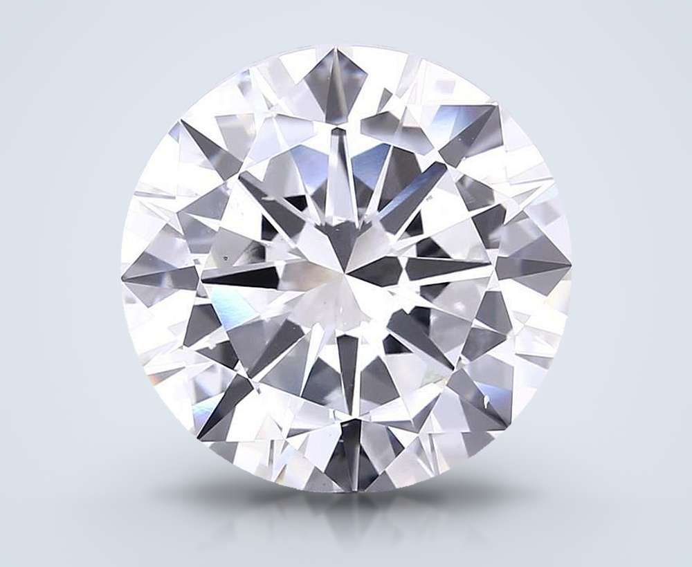 9.02 Carat Round Lab Diamond