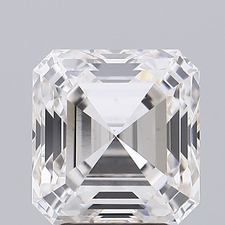 4.22ct H VS1 Very Good Cut Asscher Lab Grown Diamond