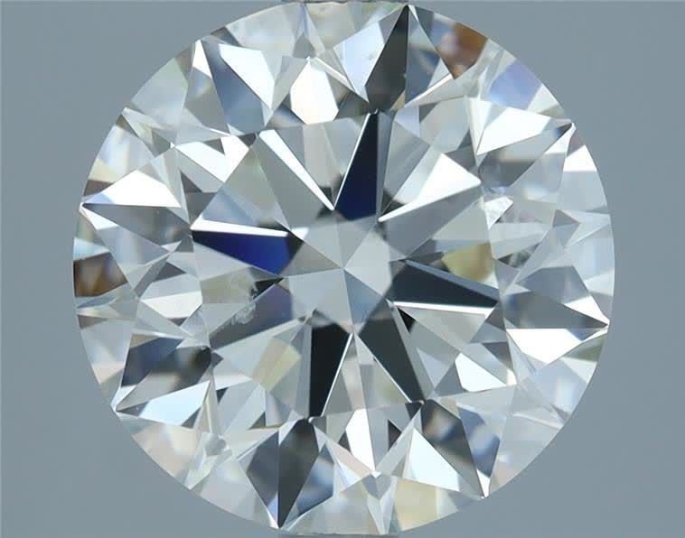 2.82ct H SI1 Excellent Cut Round Diamond