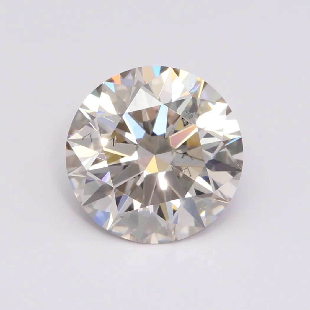 1.59ct J SI2 Rare Carat Ideal Cut Round Lab Grown Diamond