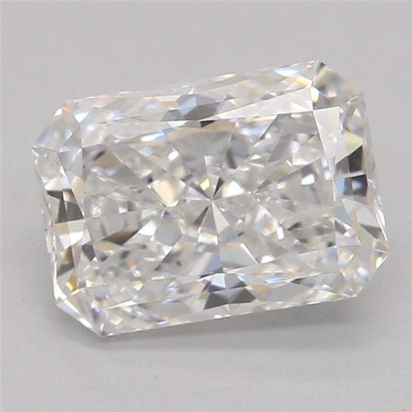 1.05ct D VVS2 Rare Carat Ideal Cut Radiant Lab Grown Diamond