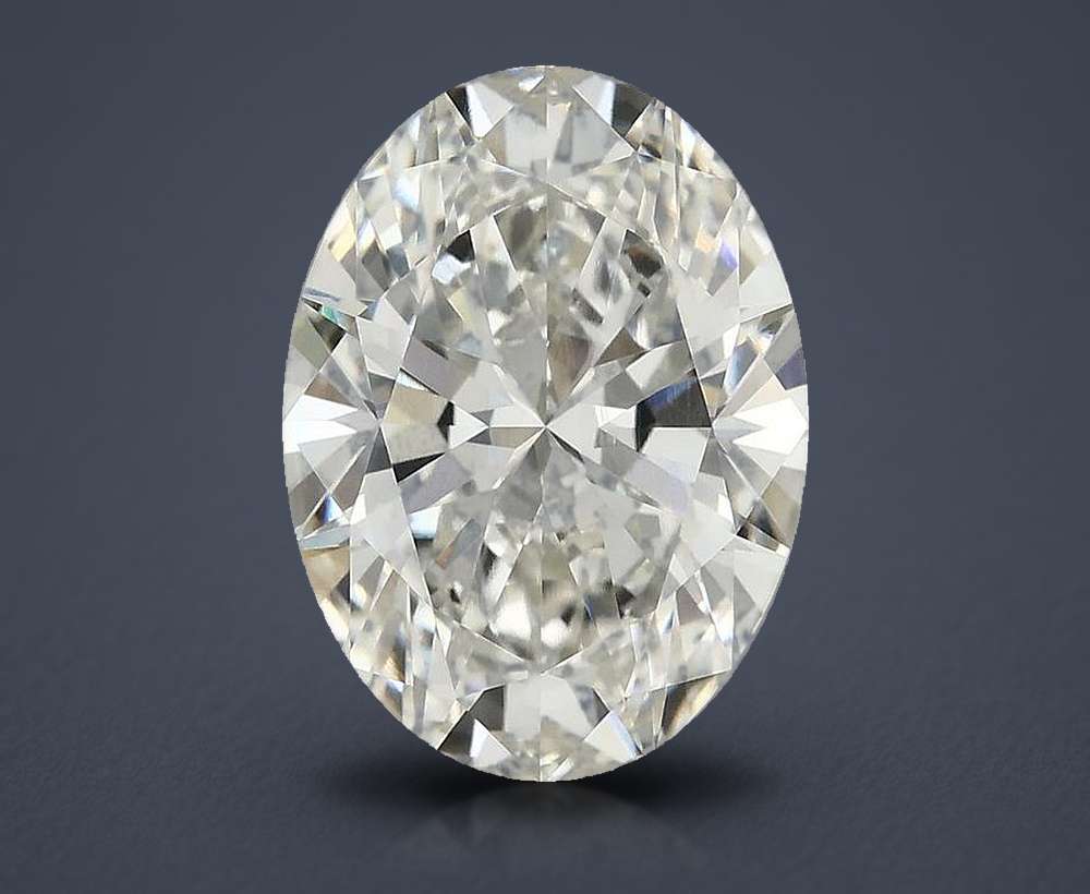 3.03 Carat Oval Lab Diamond
