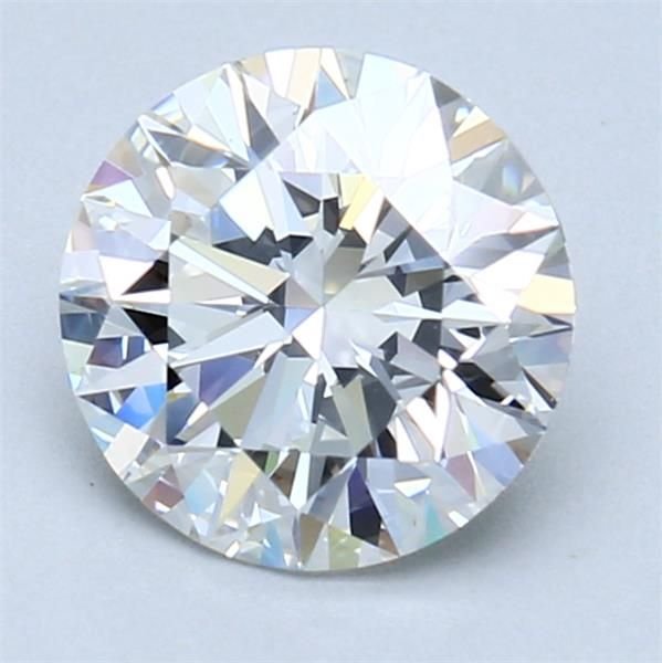 1.71ct H VS2 Rare Carat Ideal Cut Round Diamond