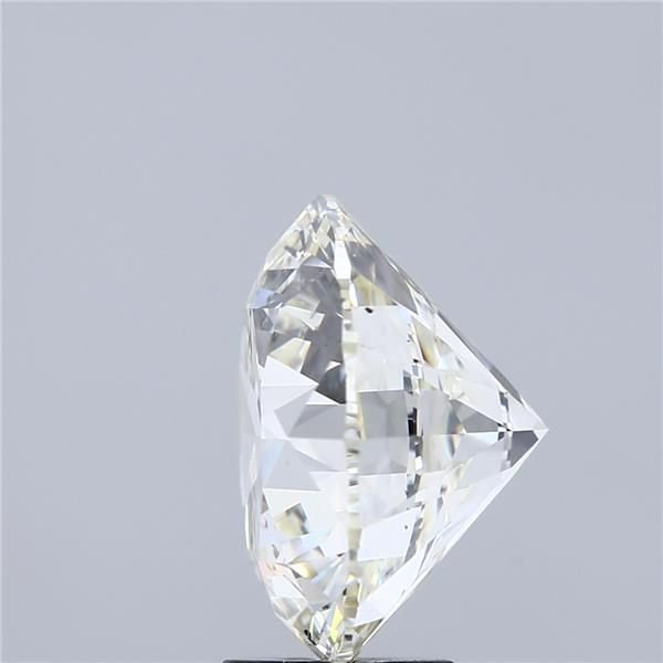 7.03ct J SI1 Rare Carat Ideal Cut Round Diamond