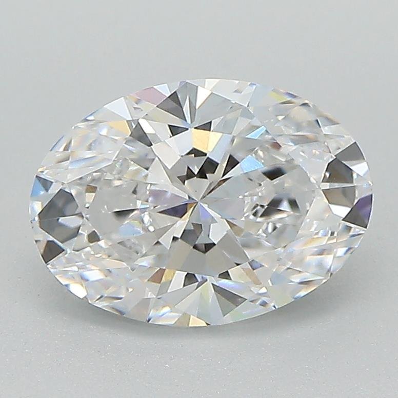 1.57ct D VVS2 Rare Carat Ideal Cut Oval Lab Grown Diamond