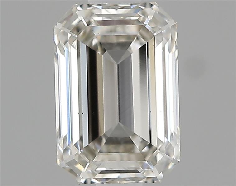 1.05ct I VS2 Rare Carat Ideal Cut Emerald Lab Grown Diamond