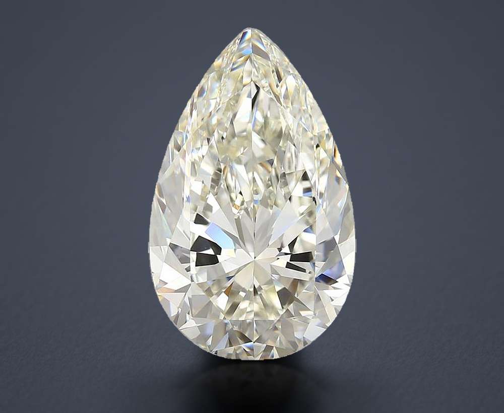 10.21 Carat Pear Natural Diamond