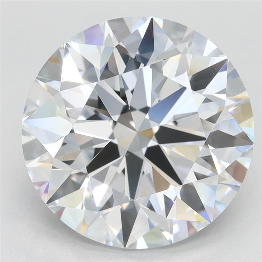 4.57ct F VVS1 Rare Carat Ideal Cut Round Lab Grown Diamond