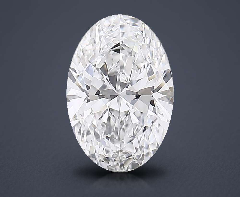 0.80 Carat Oval Lab Diamond