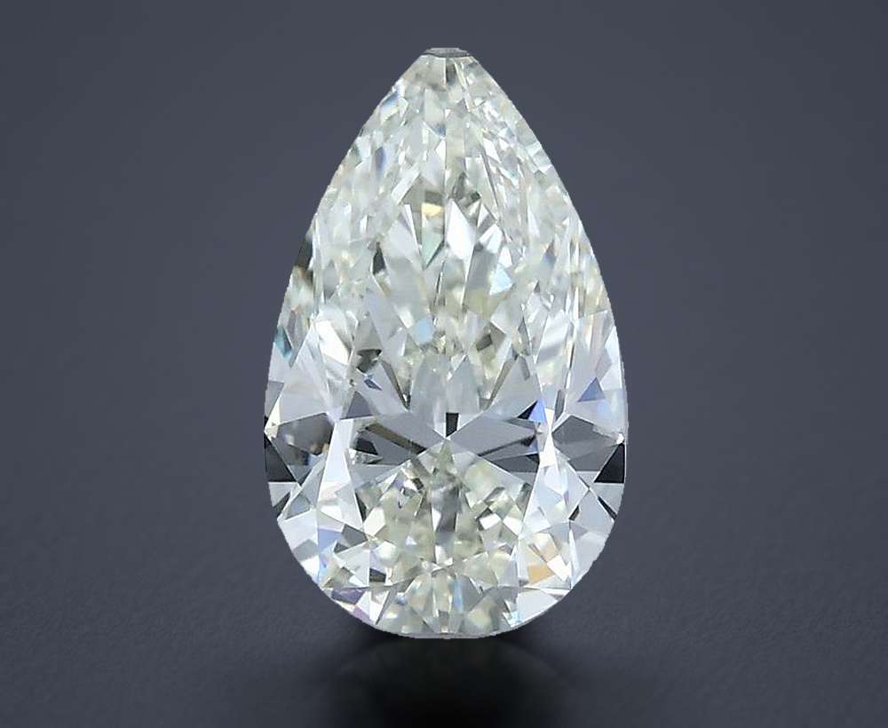 1.70 Carat Pear Natural Diamond