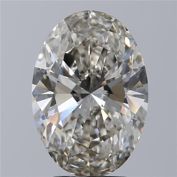 3.11ct I VS1 Rare Carat Ideal Cut Oval Lab Grown Diamond