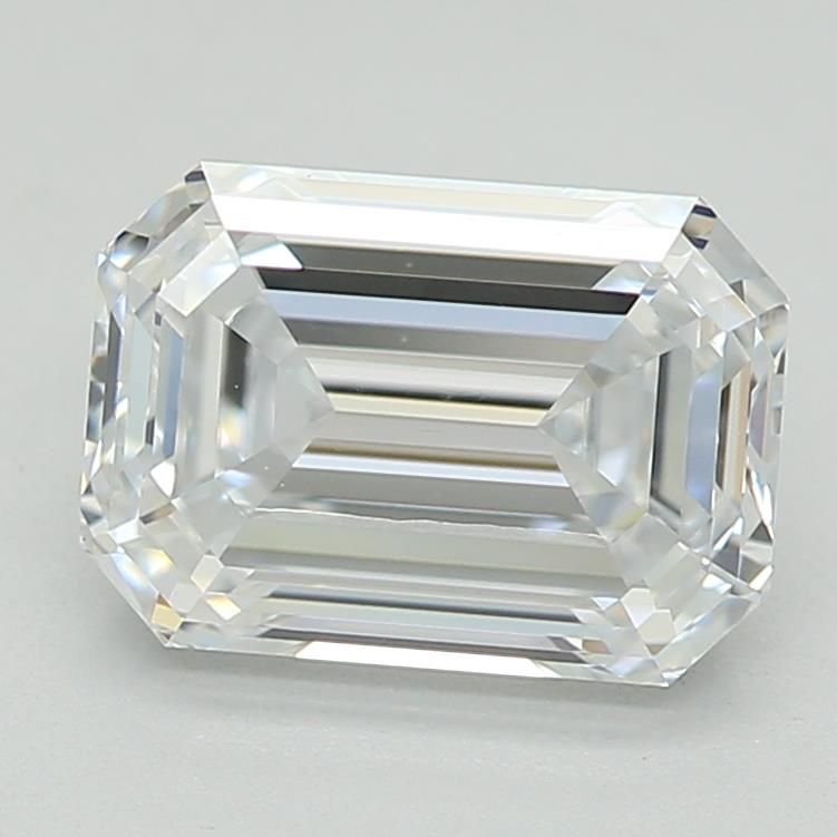 1.02ct D VVS2 Rare Carat Ideal Cut Emerald Lab Grown Diamond