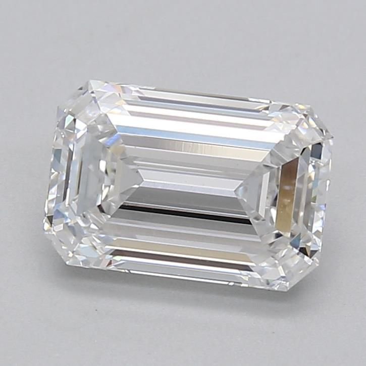 2.07ct D VS1 Rare Carat Ideal Cut Emerald Lab Grown Diamond