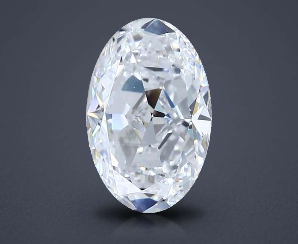 3.02 Carat Oval Natural Diamond