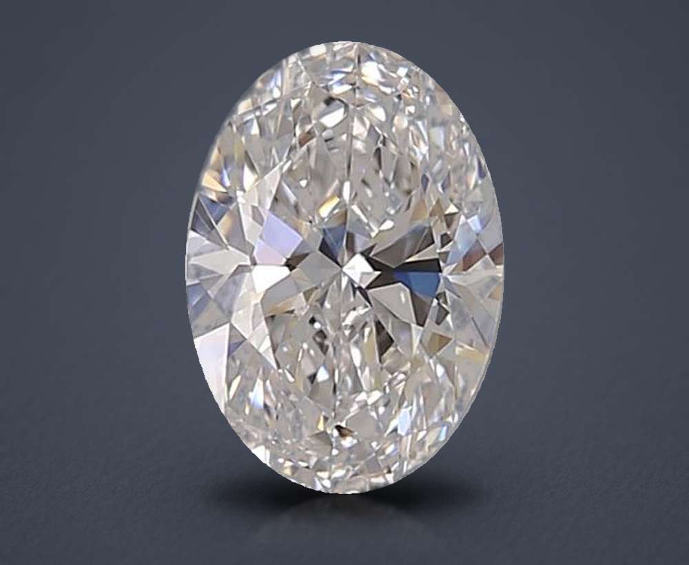0.71 Carat Oval Lab Diamond