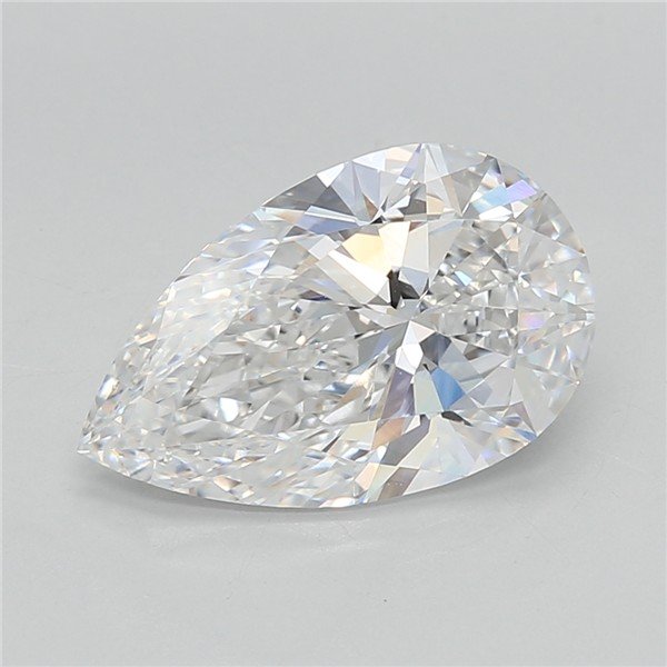3.00 Carat Pear Lab Diamond