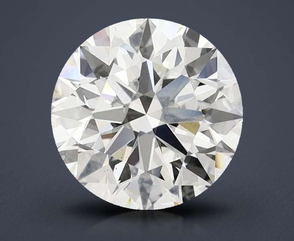 3.31 Carat Round Lab Diamond