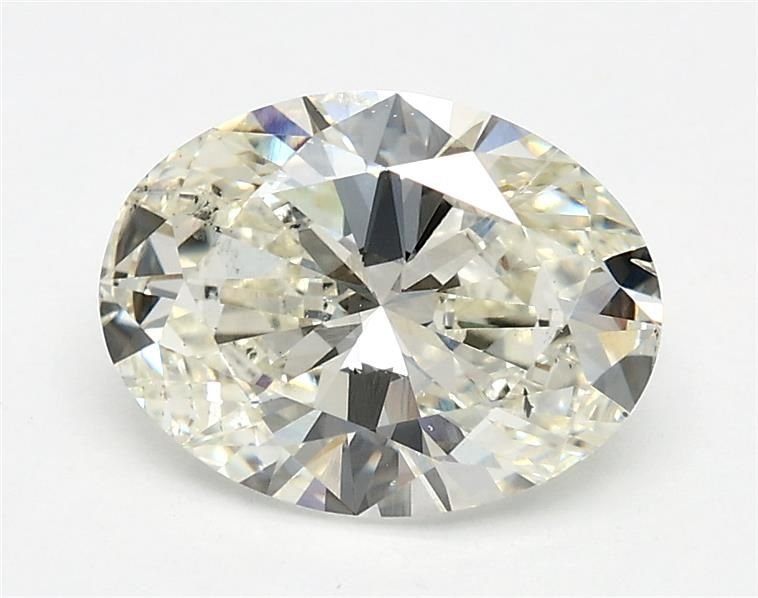1.51ct I SI2 Rare Carat Ideal Cut Oval Lab Grown Diamond