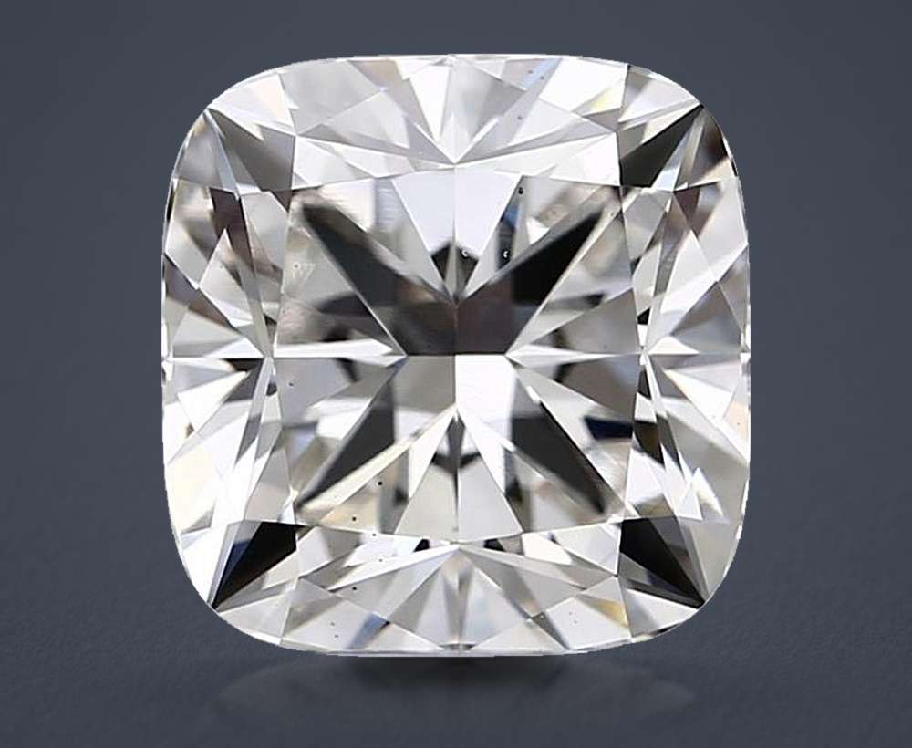 2.74 Carat Cushion Lab Diamond