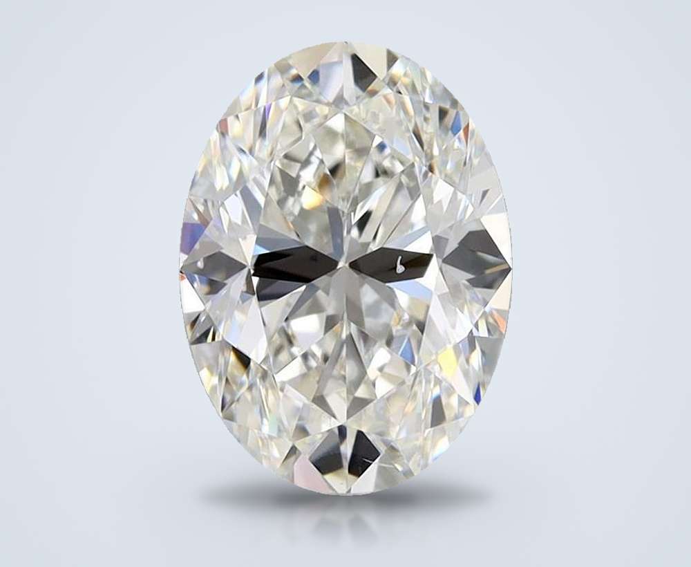 0.90 Carat Oval Natural Diamond
