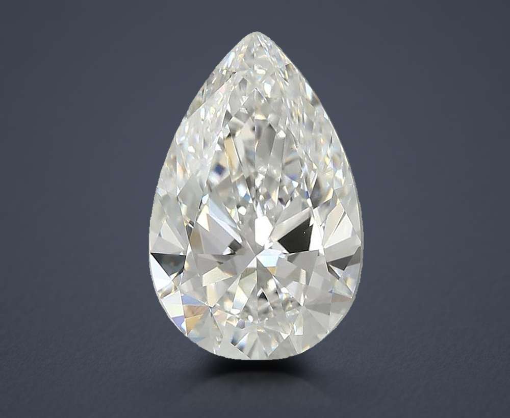 4.01 Carat Pear Lab Diamond