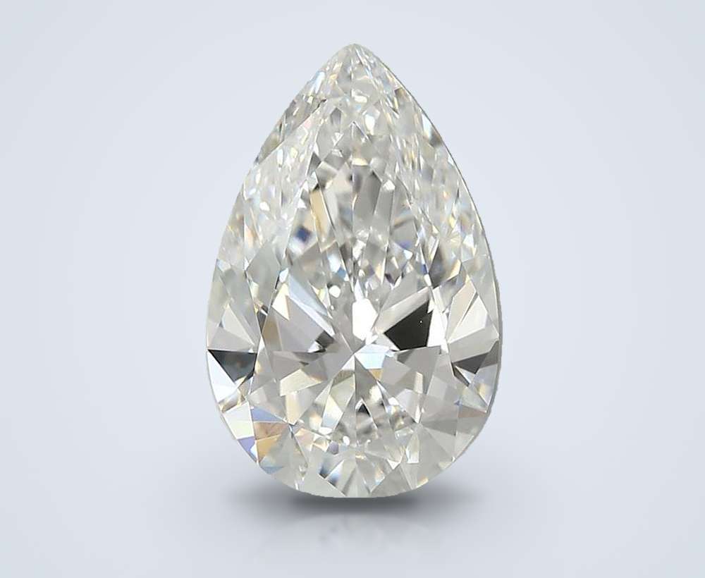 4.01 Carat Pear Lab Diamond