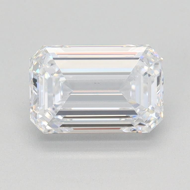 1.00ct D VS1 Rare Carat Ideal Cut Emerald Lab Grown Diamond