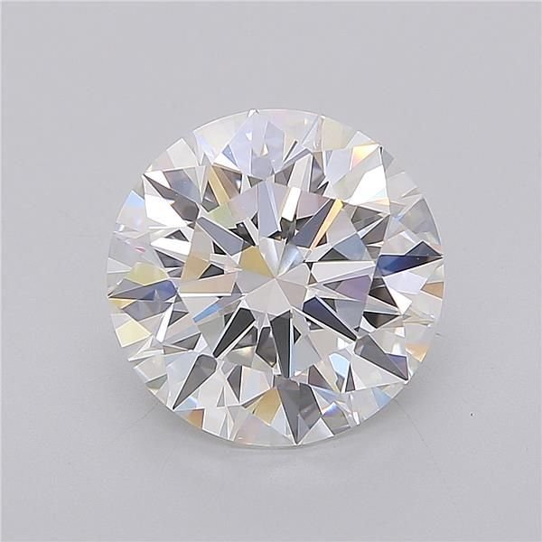 5.04ct E VVS2 Rare Carat Ideal Cut Round Lab Grown Diamond