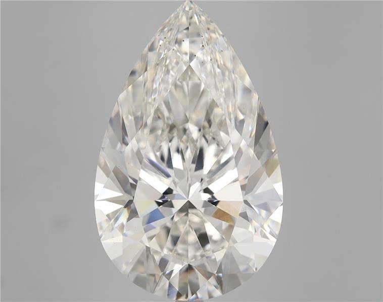 10.03ct G VS2 Rare Carat Ideal Cut Pear Lab Grown Diamond