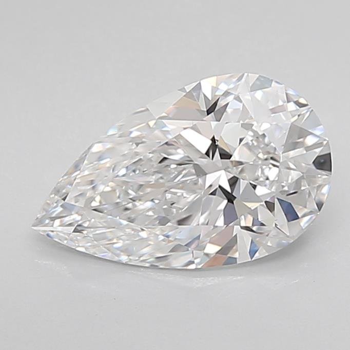 1.53ct D VS1 Rare Carat Ideal Cut Pear Lab Grown Diamond