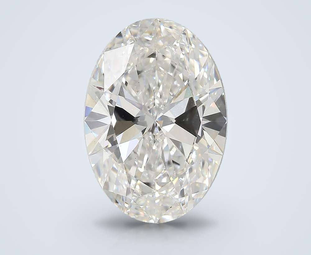 6.70 Carat Oval Lab Diamond
