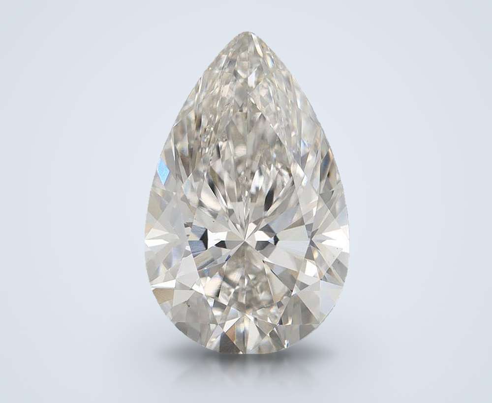 7.12 Carat Pear Lab Diamond
